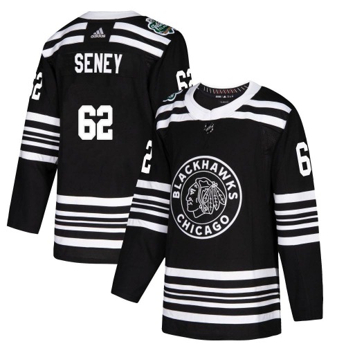 Brett Seney Chicago Blackhawks Adidas Youth Authentic 2019 Winter Classic Jersey (Black)
