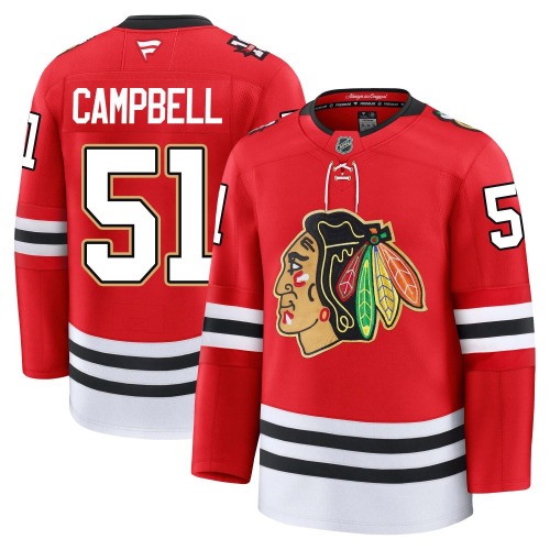 Brian Campbell Chicago Blackhawks Fanatics Premium Centennial Jersey (Red)