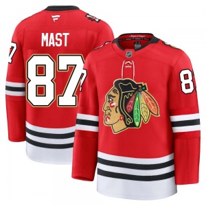 Ryan Mast Chicago Blackhawks Fanatics Premium Centennial Jersey (Red)