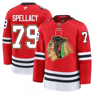 Anthony Spellacy Chicago Blackhawks Fanatics Premium Centennial Jersey (Red)