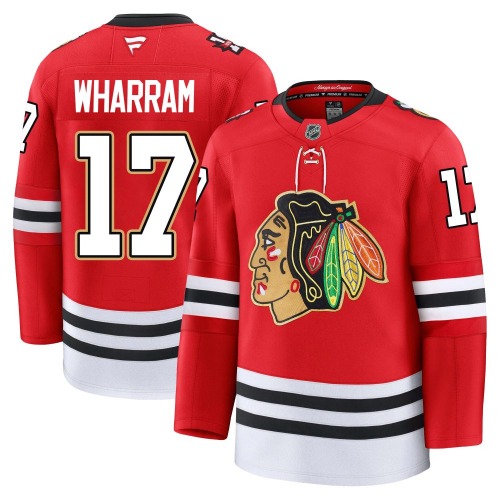 Kenny Wharram Chicago Blackhawks Fanatics Premium Centennial Jersey (Red)