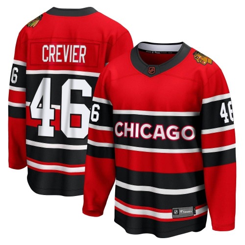 Louis Crevier Chicago Blackhawks Fanatics Branded Breakaway Special Edition 2.0 Jersey (Red)