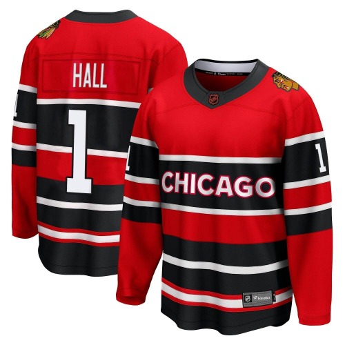 Glenn Hall Chicago Blackhawks Fanatics Branded Breakaway Special Edition 2.0 Jersey (Red)