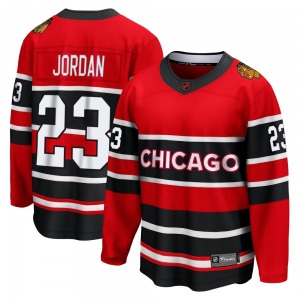 Michael Jordan Chicago Blackhawks Fanatics Branded Breakaway Special Edition 2.0 Jersey (Red)