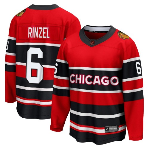 Sam Rinzel Chicago Blackhawks Fanatics Branded Breakaway Special Edition 2.0 Jersey (Red)