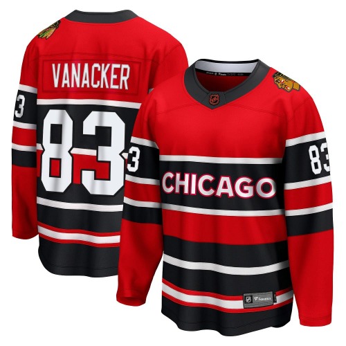 Marek Vanacker Chicago Blackhawks Fanatics Branded Breakaway Special Edition 2.0 Jersey (Red)
