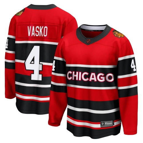 Elmer Vasko Chicago Blackhawks Fanatics Branded Breakaway Special Edition 2.0 Jersey (Red)