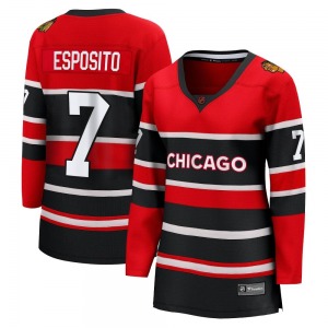 Phil Esposito Chicago Blackhawks Fanatics Branded Women's Breakaway Special Edition 2.0 Jersey (Red)