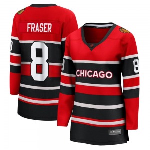 Curt Fraser Chicago Blackhawks Fanatics Branded Women's Breakaway Special Edition 2.0 Jersey (Red)