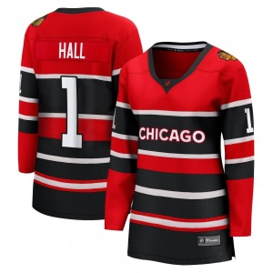 Glenn Hall Chicago Blackhawks Fanatics Branded Women's Breakaway Special Edition 2.0 Jersey (Red)