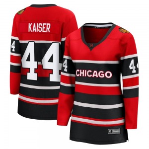 Wyatt Kaiser Chicago Blackhawks Fanatics Branded Women's Breakaway Special Edition 2.0 Jersey (Red)