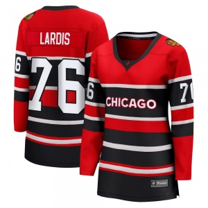 Nick Lardis Chicago Blackhawks Fanatics Branded Women's Breakaway Special Edition 2.0 Jersey (Red)