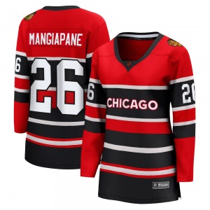 Andrew Mangiapane Chicago Blackhawks Fanatics Branded Women's Breakaway Special Edition 2.0 Jersey (Red)