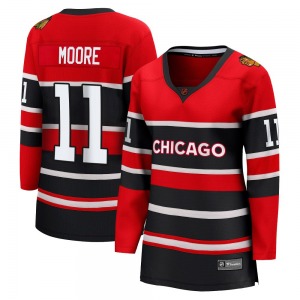 Oliver Moore Chicago Blackhawks Fanatics Branded Women's Breakaway Special Edition 2.0 Jersey (Red)
