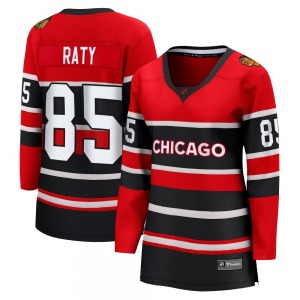 Aku Raty Chicago Blackhawks Fanatics Branded Women's Breakaway Special Edition 2.0 Jersey (Red)