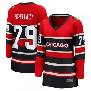 Anthony Spellacy Chicago Blackhawks Fanatics Branded Women's Breakaway Special Edition 2.0 Jersey (Red)