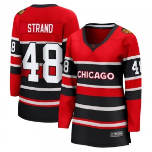 Austin Strand Chicago Blackhawks Fanatics Branded Women's Breakaway Special Edition 2.0 Jersey (Red)