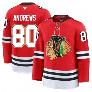 Zach Andrews Chicago Blackhawks Fanatics Youth Premium Centennial Jersey (Red)