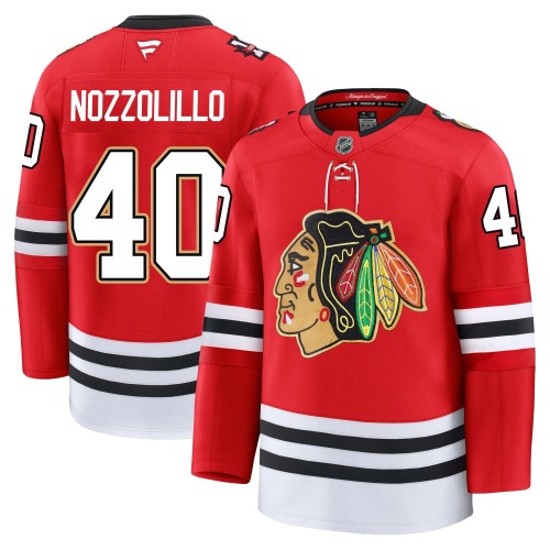Dave Nozzolillo Chicago Blackhawks Fanatics Youth Premium Centennial Jersey (Red)