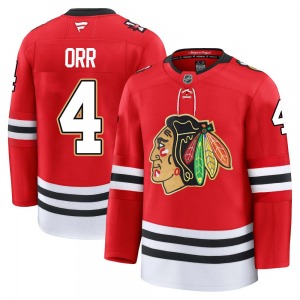 Bobby Orr Chicago Blackhawks Fanatics Youth Premium Centennial Jersey (Red)