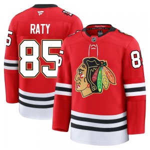 Aku Raty Chicago Blackhawks Fanatics Youth Premium Centennial Jersey (Red)