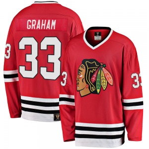 Dirk Graham Chicago Blackhawks Fanatics Branded Premier Breakaway Heritage Jersey (Red)