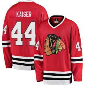 Wyatt Kaiser Chicago Blackhawks Fanatics Branded Premier Breakaway Heritage Jersey (Red)