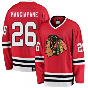 Andrew Mangiapane Chicago Blackhawks Fanatics Branded Premier Breakaway Heritage Jersey (Red)