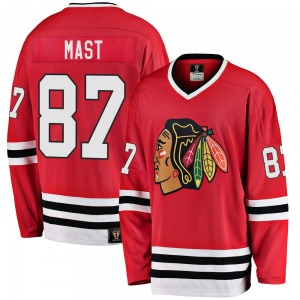 Ryan Mast Chicago Blackhawks Fanatics Branded Premier Breakaway Heritage Jersey (Red)