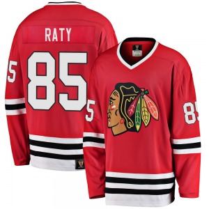 Aku Raty Chicago Blackhawks Fanatics Branded Premier Breakaway Heritage Jersey (Red)