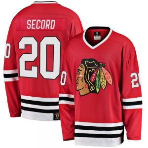 Al Secord Chicago Blackhawks Fanatics Branded Premier Breakaway Heritage Jersey (Red)