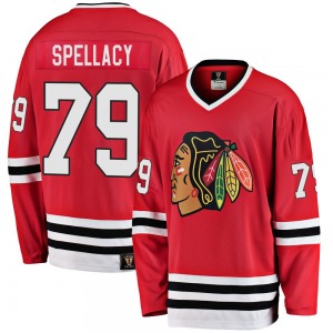 Anthony Spellacy Chicago Blackhawks Fanatics Branded Premier Breakaway Heritage Jersey (Red)