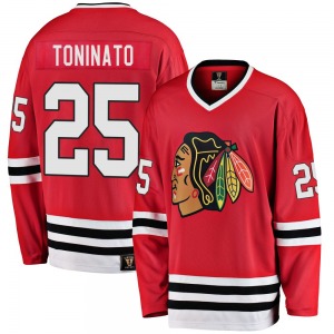 Dominic Toninato Chicago Blackhawks Fanatics Branded Premier Breakaway Heritage Jersey (Red)