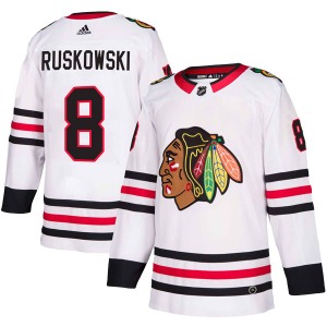 Terry Ruskowski Chicago Blackhawks Adidas Authentic Away Jersey (White)