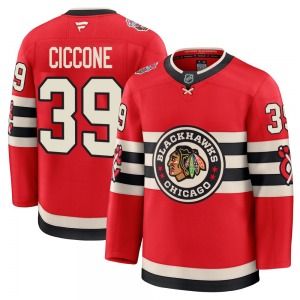 Enrico Ciccone Chicago Blackhawks Fanatics Premium 2025 Winter Classic Jersey (Red)