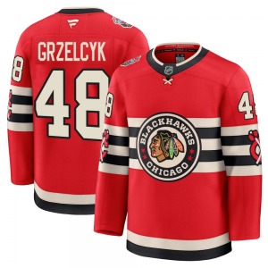 Matt Grzelcyk Chicago Blackhawks Fanatics Premium 2025 Winter Classic Jersey (Red)