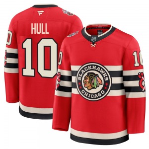 Dennis Hull Chicago Blackhawks Fanatics Premium 2025 Winter Classic Jersey (Red)