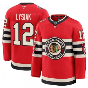 Tom Lysiak Chicago Blackhawks Fanatics Premium 2025 Winter Classic Jersey (Red)
