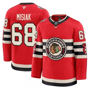 Martin Misiak Chicago Blackhawks Fanatics Premium 2025 Winter Classic Jersey (Red)