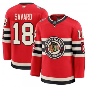 Denis Savard Chicago Blackhawks Fanatics Premium 2025 Winter Classic Jersey (Red)