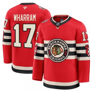 Kenny Wharram Chicago Blackhawks Fanatics Premium 2025 Winter Classic Jersey (Red)