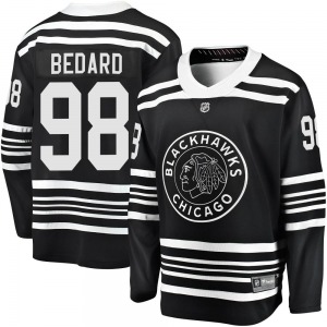 Connor Bedard Chicago Blackhawks Fanatics Branded Youth Premier Breakaway Alternate 2019/20 Jersey (Black)