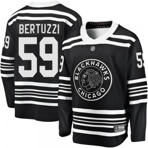 Tyler Bertuzzi Chicago Blackhawks Fanatics Branded Youth Premier Breakaway Alternate 2019/20 Jersey (Black)