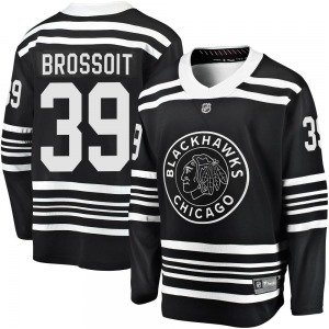 Laurent Brossoit Chicago Blackhawks Fanatics Branded Youth Premier Breakaway Alternate 2019/20 Jersey (Black)