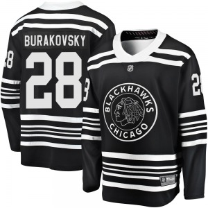 Andre Burakovsky Chicago Blackhawks Fanatics Branded Youth Premier Breakaway Alternate 2019/20 Jersey (Black)