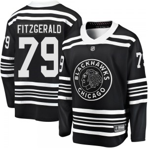 Cavan Fitzgerald Chicago Blackhawks Fanatics Branded Youth Premier Breakaway Alternate 2019/20 Jersey (Black)
