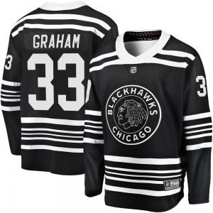 Dirk Graham Chicago Blackhawks Fanatics Branded Youth Premier Breakaway Alternate 2019/20 Jersey (Black)