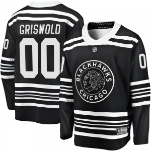 Clark Griswold Chicago Blackhawks Fanatics Branded Youth Premier Breakaway Alternate 2019/20 Jersey (Black)