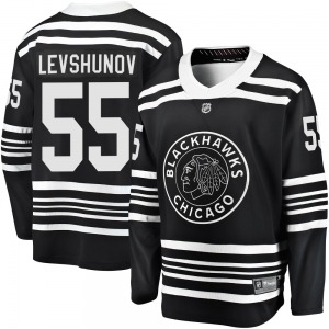 Artyom Levshunov Chicago Blackhawks Fanatics Branded Youth Premier Breakaway Alternate 2019/20 Jersey (Black)