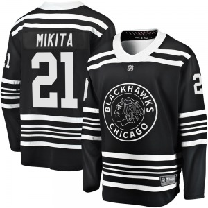 Stan Mikita Chicago Blackhawks Fanatics Branded Youth Premier Breakaway Alternate 2019/20 Jersey (Black)